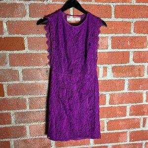 Women's Kimchi Blue Dress - Purple Size 6